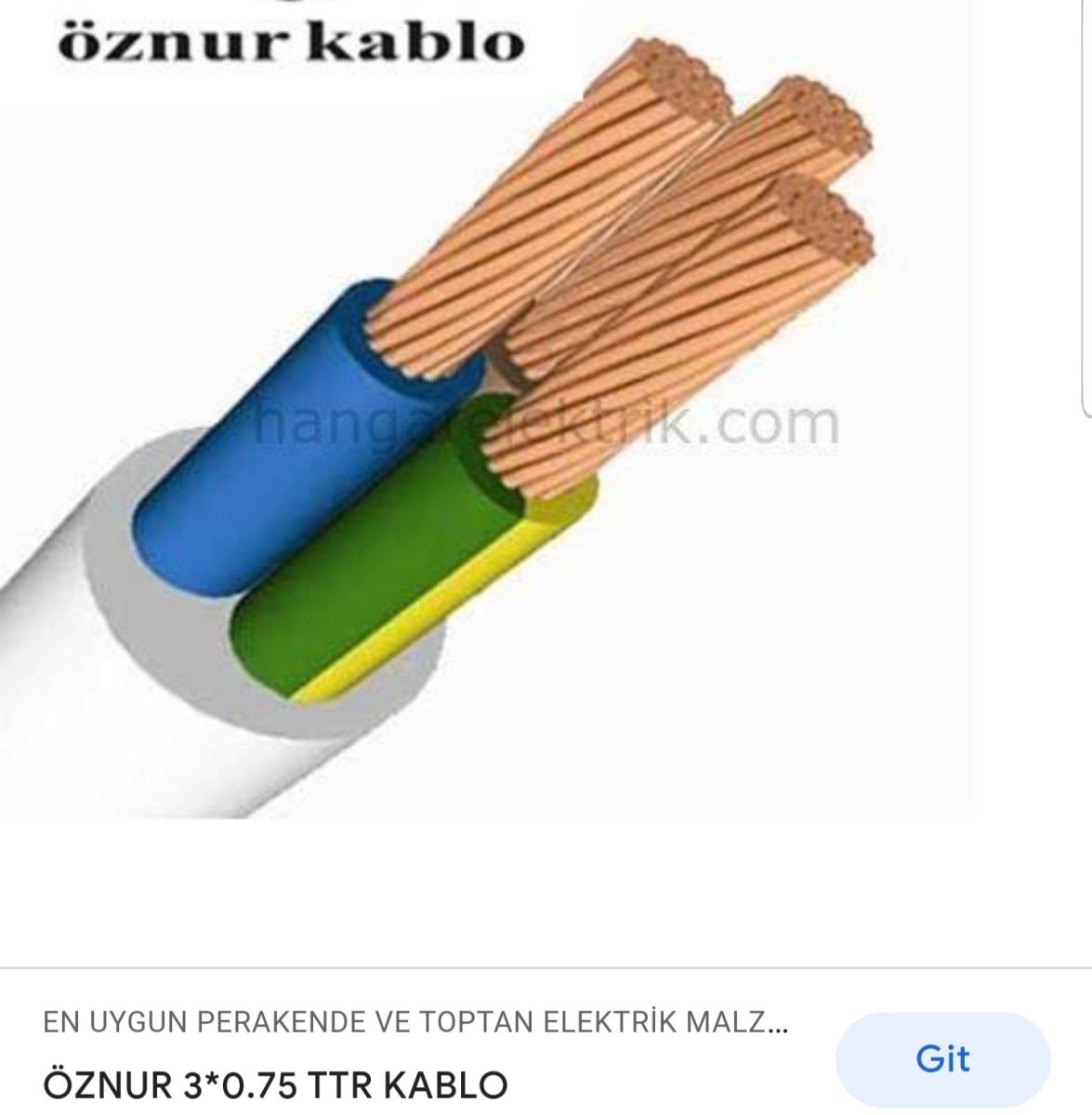 Kablolar